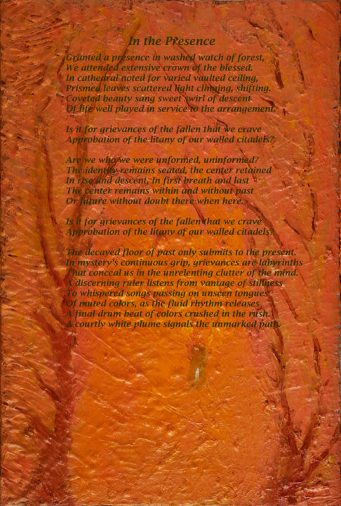 Digital Arts titled "In The Presence" by Charles Riley, Original Art, Digital Print