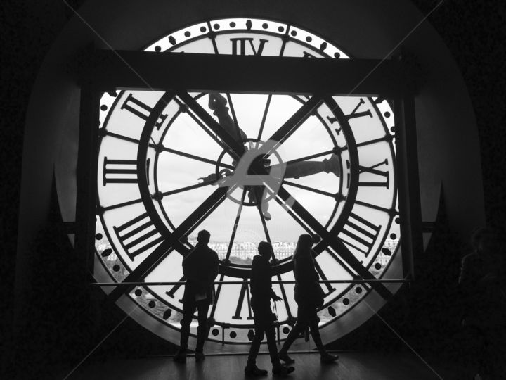 Photography titled "Le temps qui passe" by Charlotte Poumay, Original Artwork