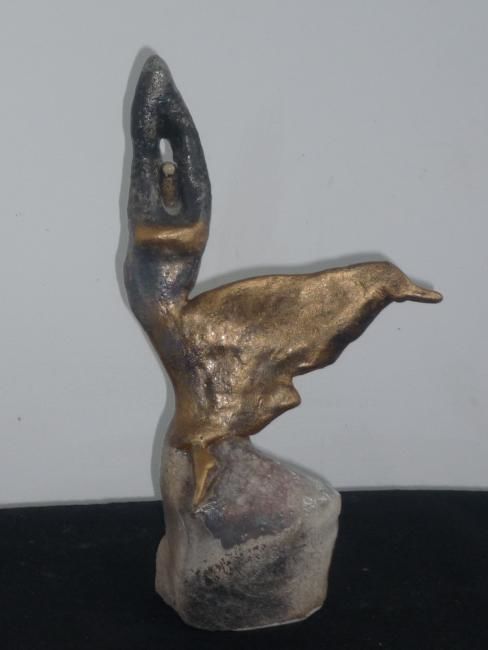 Sculpture titled "cuba 2000" by Madeleine Grand, Original Artwork