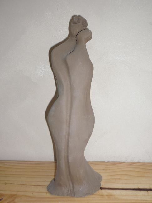 Sculpture titled "Réconfort" by Madeleine Grand, Original Artwork