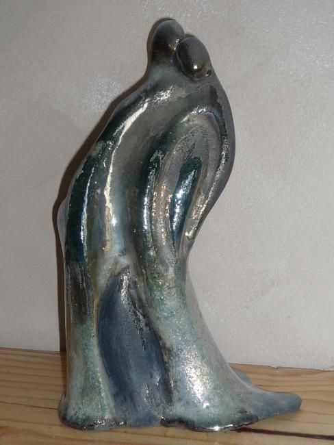 Sculpture titled "Tendresse" by Madeleine Grand, Original Artwork