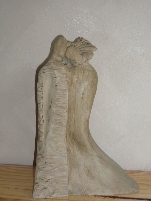 Sculpture titled "Appui" by Madeleine Grand, Original Artwork
