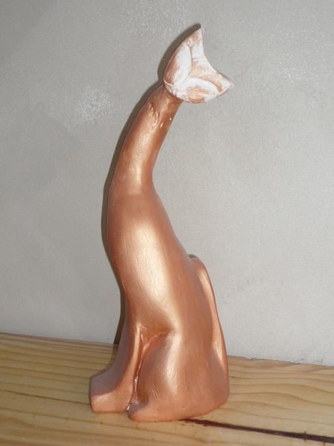 雕塑 标题为“Chat alors” 由Madeleine Grand, 原创艺术品