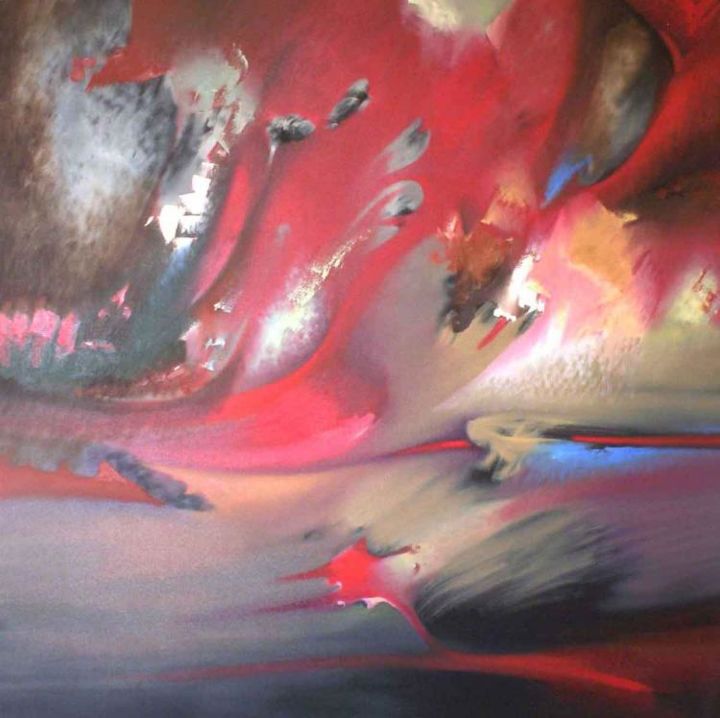 Картина под названием "A Glimpse of Celest…" - Chava Cure, Подлинное произведение искусства