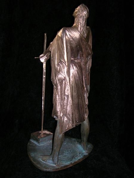 Escultura titulada "Moroni" por Chayka, Obra de arte original, Metales