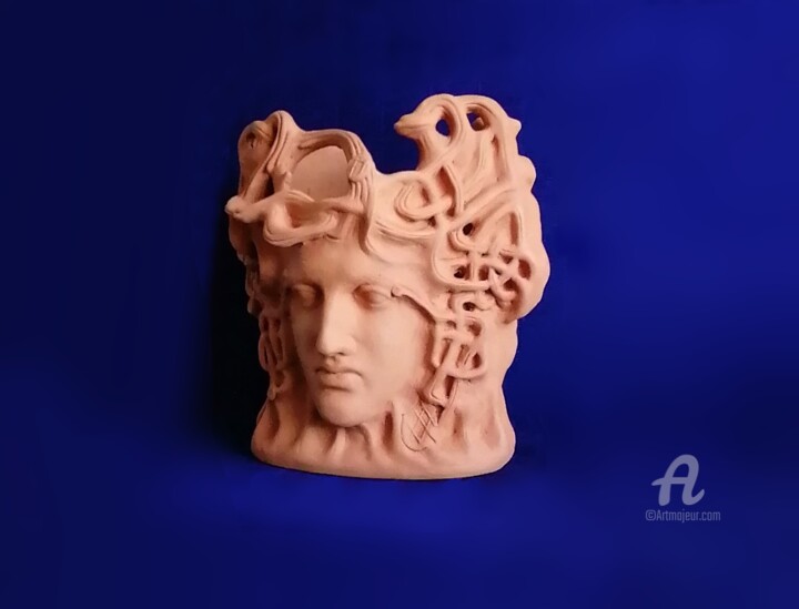 Sculpture titled "Chebotareva-Gelovan…" by Chebotareva Gelovani Aleksandra, Original Artwork, Ceramics