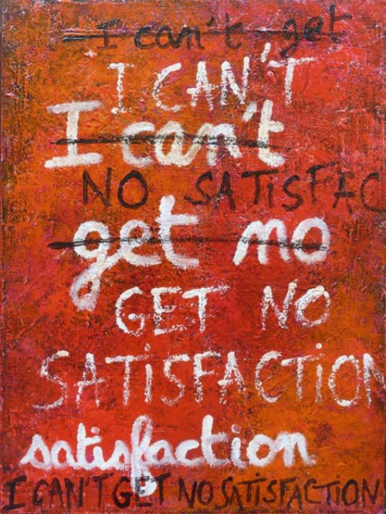 Painting titled "Satisfaction" by Chero, Original Artwork, Other