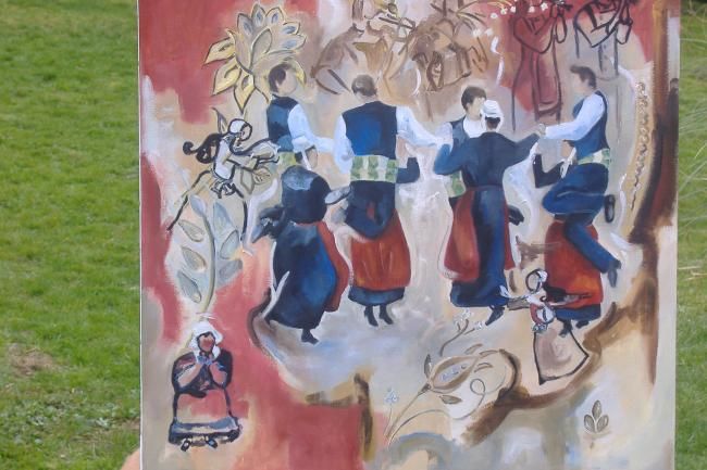 Painting titled "DSCF2226.JPG" by Marie Chevalier, Original Art,