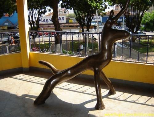 Sculpture titled "Transgênico" by Chiovatto, Original Artwork, Casting