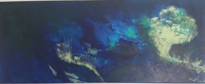 Peinture intitulée "Renversement" par Cobe, Œuvre d'art originale, Acrylique Monté sur Châssis