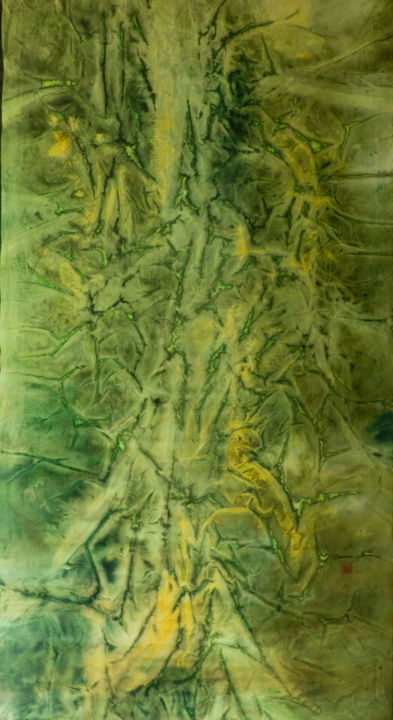 绘画 标题为“en vert et contre t…” 由Chloé Alecki, 原创艺术品, 墨