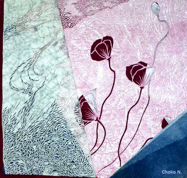 Digital Arts titled "KASANE -POPPY-" by Choko Nakazono, Original Art,