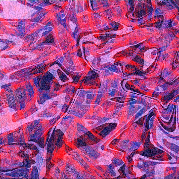 Arts numériques intitulée "0212 Abstract Thoug…" par Chowdary V Arikatla, Œuvre d'art originale