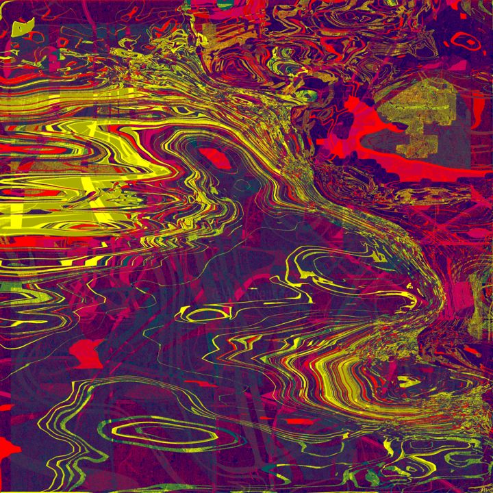 Digital Arts titled "0512 Abstract Thoug…" by Chowdary V Arikatla, Original Art,