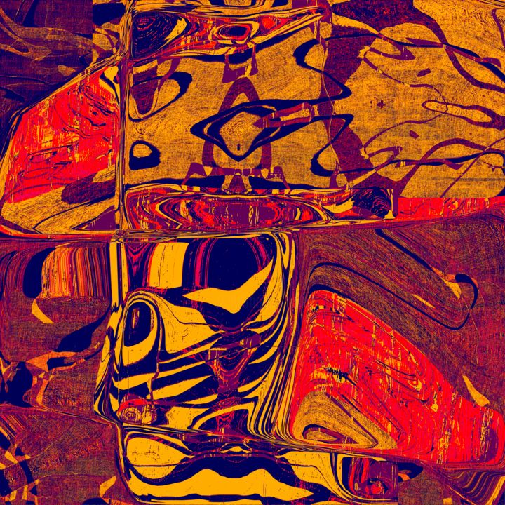 Digital Arts titled "0447 Abstract Thoug…" by Chowdary V Arikatla, Original Art,