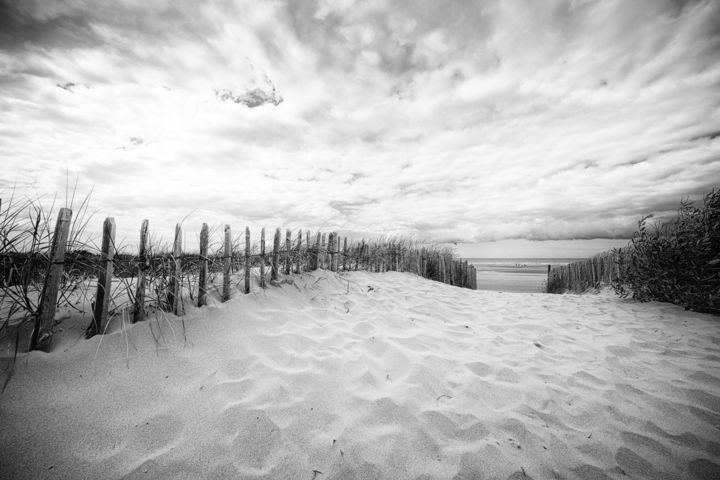Fotografía titulada "Behind The Dunes" por Christian Schwarz, Obra de arte original, Fotografía digital