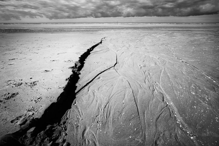 Fotografia intitulada "Older Beach Got Wri…" por Christian Schwarz, Obras de arte originais, Fotografia digital