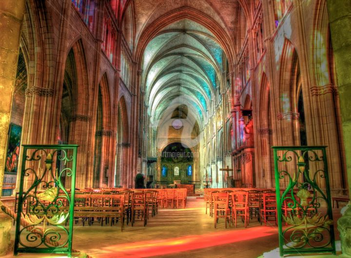 Photography titled "La Cathédrale de Ne…" by Chrisdaf, Original Artwork