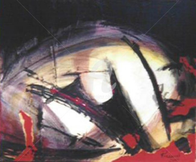 Malarstwo zatytułowany „nu expressionniste” autorstwa Chris Laure, Oryginalna praca