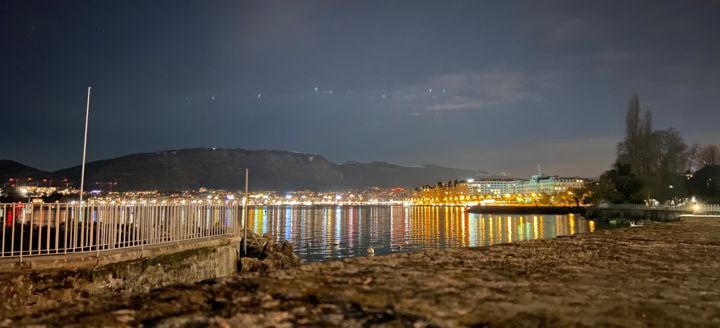 Фотография под названием "City’s Lights" - Chris, Подлинное произведение искусства, Цифровая фотография