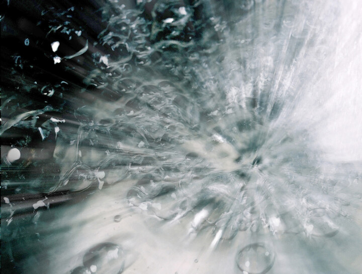 Digital Arts titled "Wasser 01" by Christa Matscheko, Original Artwork, Manipulated Photography