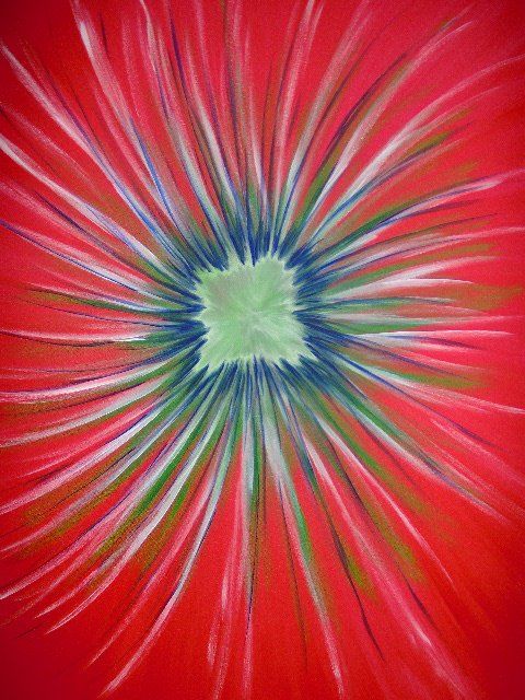Peinture intitulée "Printemps...Premier…" par Christelle, Œuvre d'art originale,