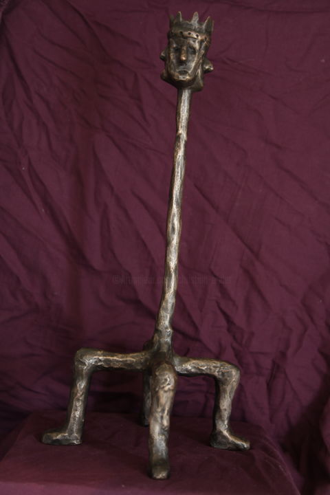 Sculpture intitulée "bronzes-41.jpg" par Christian Bader, Œuvre d'art originale, Métaux