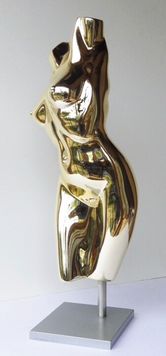 Sculpture titled "FEMINITE, corps de…" by Christian Choquet, Original Artwork, Resin