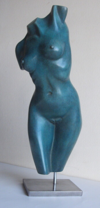 Γλυπτική με τίτλο "sculpture contempor…" από Christian Choquet, Αυθεντικά έργα τέχνης, Μπρούντζος
