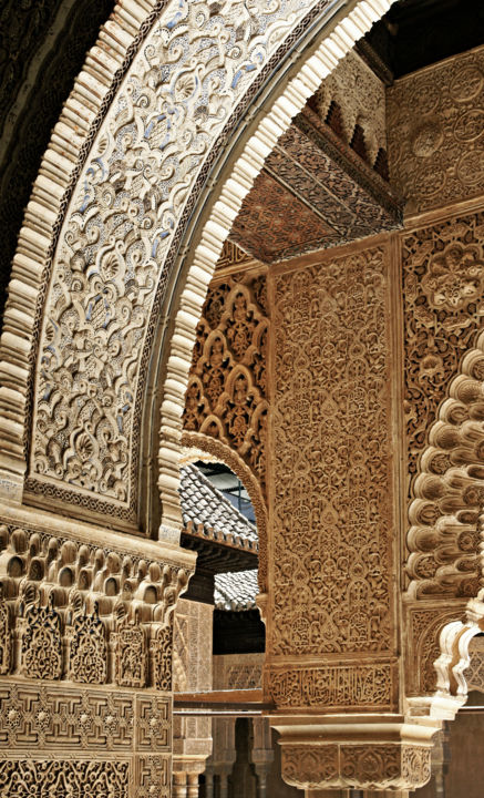 Photographie intitulée "Alhambra" par Christian Clausier, Œuvre d'art originale