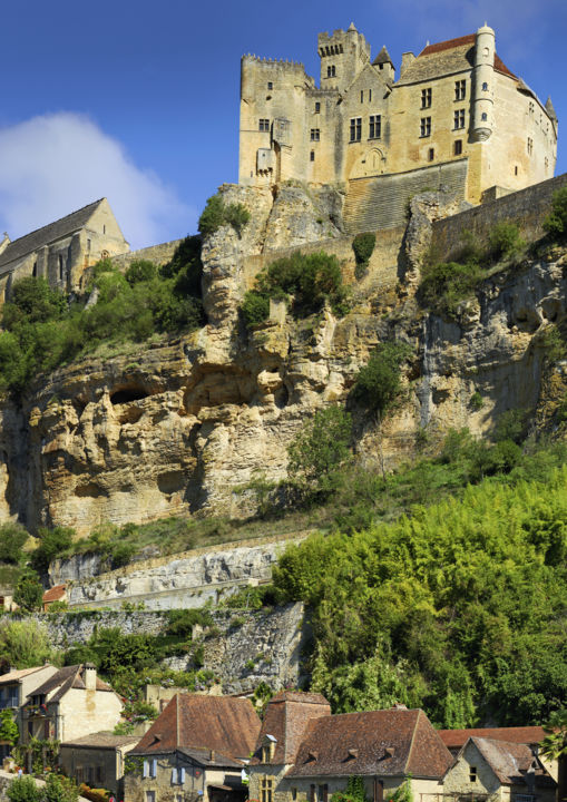 Photography titled "Château de Beynac" by Christian Clausier, Original Artwork