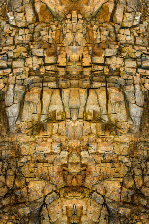 Photographie intitulée "INCA" par Christian Houeix, Œuvre d'art originale, Photographie numérique Monté sur Châssis en bois