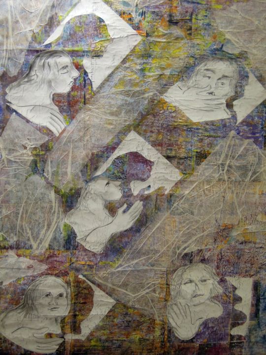 Collages,  62,6x43,3 in 