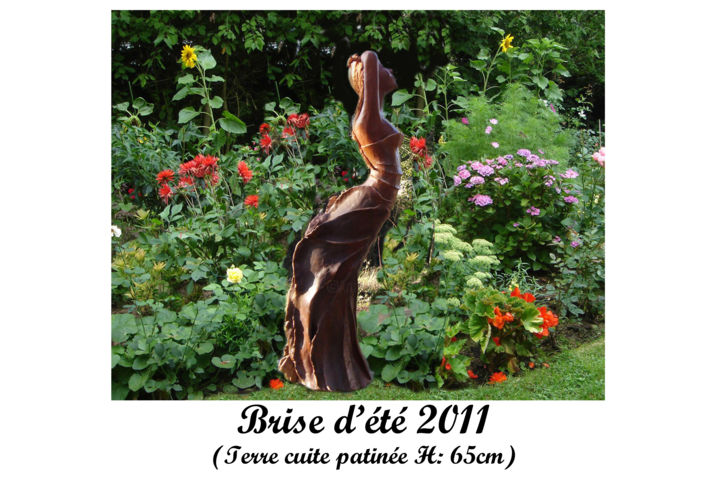 Escultura intitulada "brise-d-ete.jpg" por Christiana Moreau, Obras de arte originais