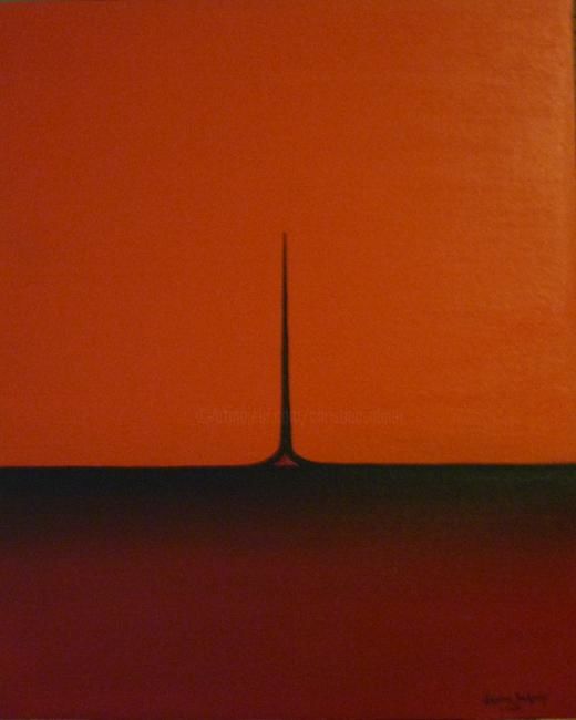 Картина под названием "amer" - Christian Salaun, Подлинное произведение искусства
