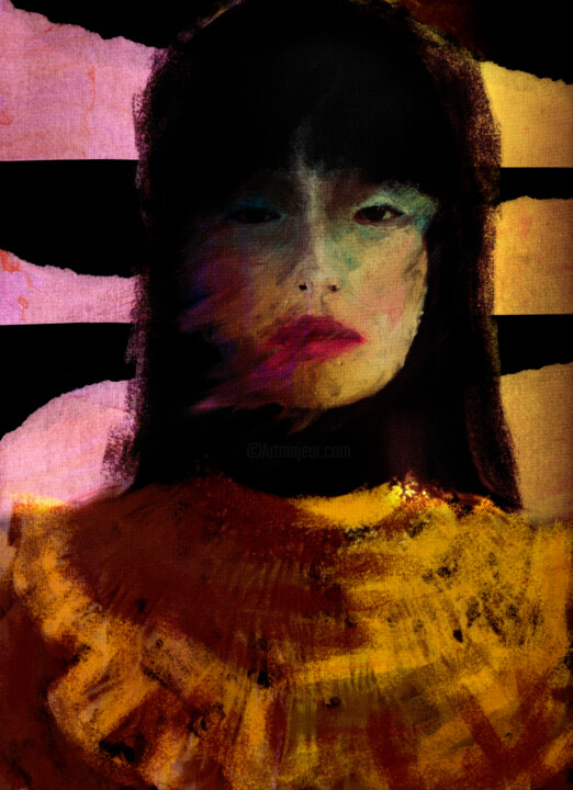 Digital Arts titled "Lilibeth" by Christina Misuro, Original Artwork, Digital Painting
