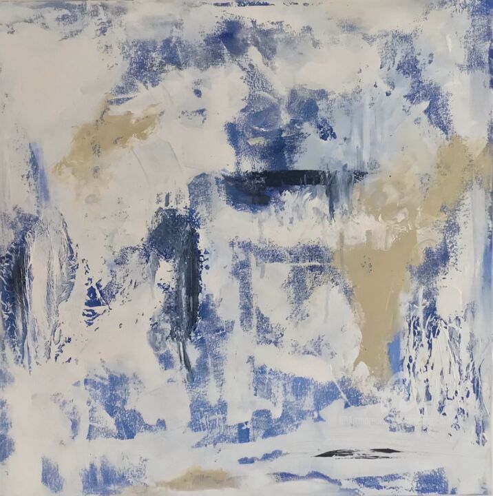 Peinture intitulée "Nouvelle Folie" par Christine Barth Mroz, Œuvre d'art originale, Acrylique Monté sur Châssis en bois