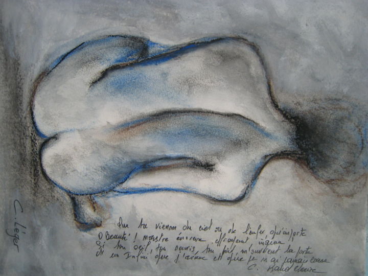 Malarstwo zatytułowany „HYMNE A LA BEAUTE…” autorstwa Christine Leger, Oryginalna praca, Akryl