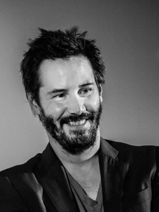 Fotografie mit dem Titel "Keanu Reeves" von Christine Calais, Original-Kunstwerk, Digitale Fotografie