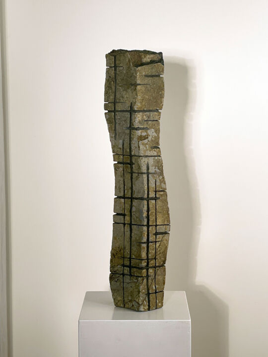 Sculpture intitulée "BS_19_07" par Christoph Jakob, Œuvre d'art originale, Pierre