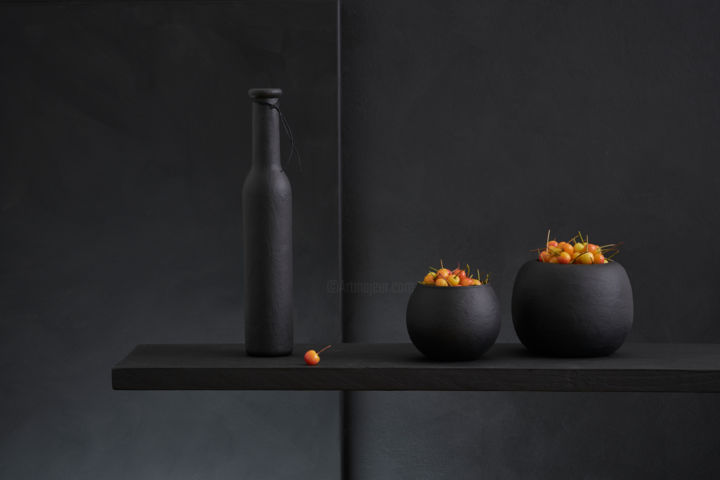 摄影 标题为“Prunus Avium” 由Christophe Verot, 原创艺术品, 数码摄影 安装在铝上
