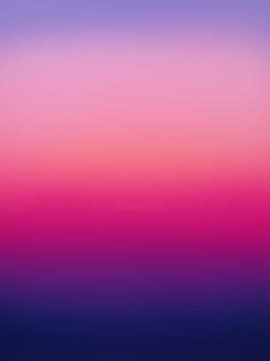 Digital Arts titled "Sunset In Miami" by Christopher Davis, Original Artwork, 2D Digital Work