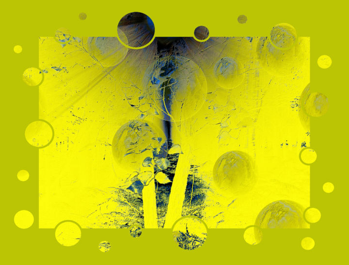 Цифровое искусство под названием "neonwood.jpg" - Christopher Kitchener, Подлинное произведение искусства, 2D Цифровая Работа