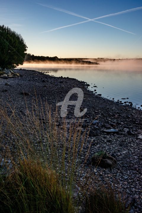 Photography titled "Lac Saint-Michel" by Christophe Ricou, Original Artwork