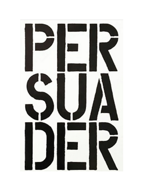 Painting titled "Persuader, 1989" by Christopher Wool, Original Artwork