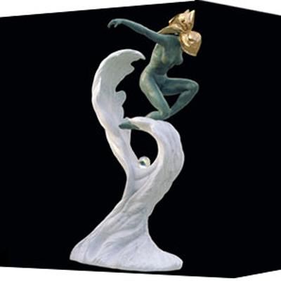 Sculpture titled "Europa / Europe" by Anna Chromy, Original Artwork