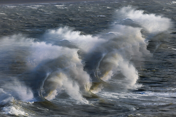 Photographie intitulée "Storm madness" par Chryslene Caillaud, Œuvre d'art originale, Photographie numérique Monté sur Alumi…
