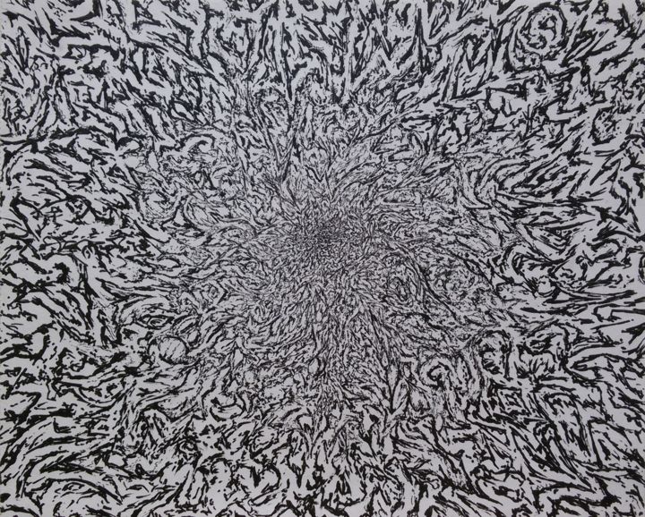 "бездна / abyss" başlıklı Resim Chudo Tvoretz tarafından, Orijinal sanat, Mürekkep