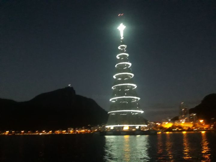 Fotografia intitulada "Arvore de Natal" por Mary Priest, Obras de arte originais,