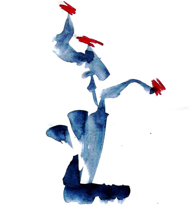 「Bremen」というタイトルのデジタルアーツ Çiğdem Durukanによって, オリジナルのアートワーク, 水彩画